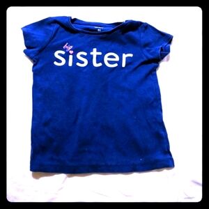 Carter's Big Sister 4T Shirt